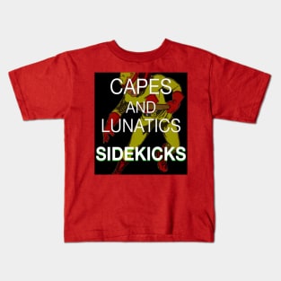 Classic Capes and Lunatics Sidekicks Podcast Kids T-Shirt